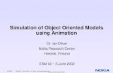 Simulation of Object Oriented Models using Animation