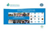 Towards Effective Communications in the Volta Basin Development Challenge (VBDC)