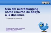 Conceptos básicos Microblogging