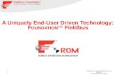 FOUNDATION for ROM End User Perspective