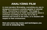 Good analyzing film-matrix