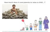 The cost of bringing up a child in the UK