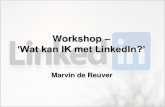 Workshop - Wat kan IK LinkedIn?