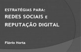 Redes Sociais - Flavio Horta