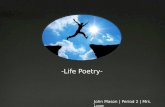 Life poems project