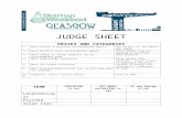 Startup Weekend Glasgow  -  jury  sheet - Wessel Kooyman