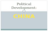 China political development- Guardados report