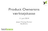 Best brains product_owners_værktøjskasse_juni2014v2_handout