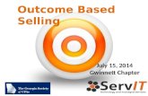 Outcome Based Selling July 15th 2014 CPA event