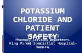 Potassium Chloride and Patient Safety