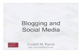 Blogging and Social Media with Ethics