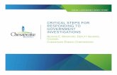 Critical Steps for Responding to Government Investigations - Presentation: Reagan Bradford, Chesapeake Energy Corp. - Chief Litigation Officer Summit