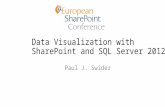 Data Visualization with SharePoint and SQL Server presented by Paul Swider