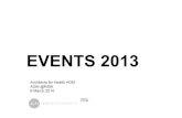 AfH AGM Events Review 2013