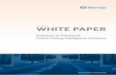 Exposure to Advanced Online Pricing Intelligence Solutions - DataCrops White Paper