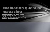 Magazine evaluation question[1]
