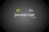 OOPS in javascript