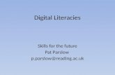 Example slides for sessions encouraging staff uptake of Digital Literacy agenda