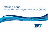 Wilson Sons Meet the Management Day (2014)