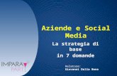 Aziende e social media: la strategia in 7 domande