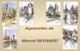 Aquarelles De  Marcel  R E Y N A E R T