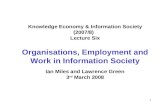 Lawrence Green on IT and Work Organisations
