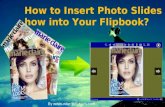 How to insert photo slideshow into your flipbook