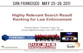 Highly Relevant Search Result Ranking for Law Enforcement