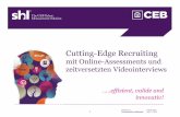 Webinar von viasto und SHL "Cutting Edge Recruiting"