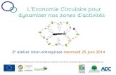 Atelier entreprises 25 juin 2014 - économie circulaire à impact positif
