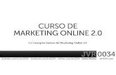 1.2 Conceptos Básicos del Marketing Online 2.0