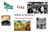 1. What is history?