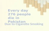 Cigarette smoking is injurious to health