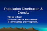 Population Distribution & Density