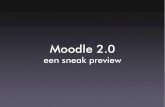 Moodle 2.0, een Sneak Preview