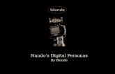 Nando's Digital Personas