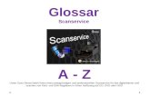Glossar Scanservice A-Z