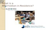 What is a Wikimedian-in-Residence? / Ally Crockford, NLS Wikimedian-in-Residence