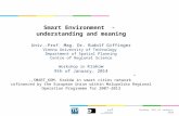Smart Environment  - understanding and meaning