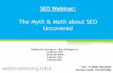 Web123 The Myth and Math About SEO Uncovered-10-06-2011-v f