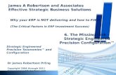 03.06 Critical Factors IT Investment Success -- Precision Configuration by Dr James A Robertson