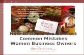 How to Avoid the Top 10 Mistakes Women Business Owners Make