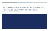 A Key Performance Indicators Framework For Higher Education Institutions
