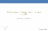 Continous Integration: A Case Study