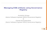 Managing ESB artifacts with the WSO2 Governance Registry