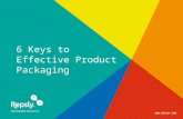 6 keys to effective product packaging