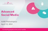 Advanced Social Media  - AAM Philadelphia