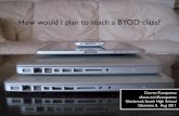 How would I plan to teach a BYOD class?