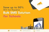 Bulk SMS for Schools