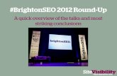 #BrightonSEO 2012 Big Round-up